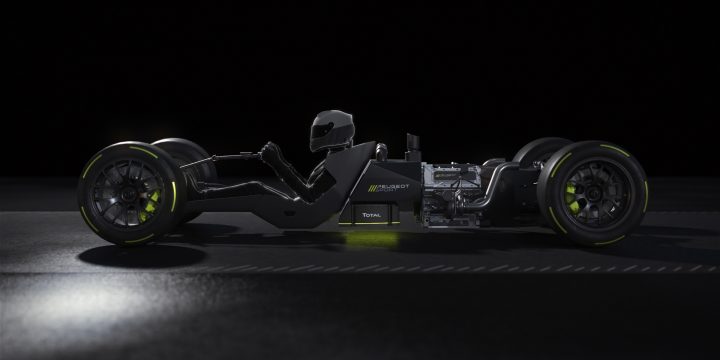 Peugeot reveals hybrid powertrain for Le Mans Hypercar class race car